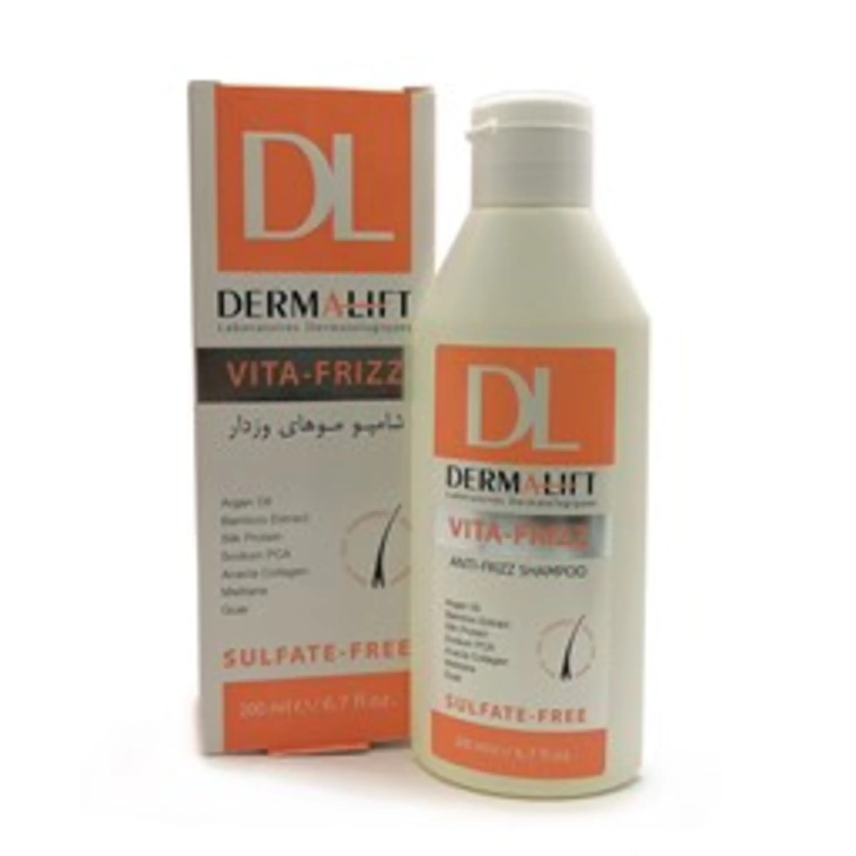 شامپو موهای مجعد و وزدار ویتا فریز DERMALIFT